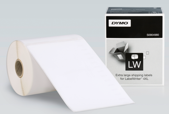 Dymo extra grote verzendetiketten 104x159mm voor LabelWriter 4XL