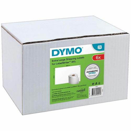 Dymo 2128307 volume pack LW etiket 104mm x 159mm, 6 rollen