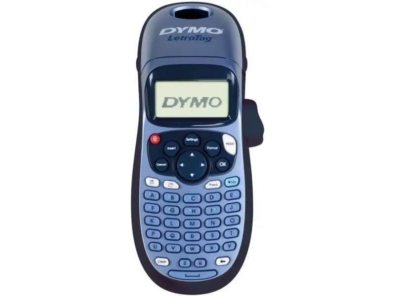 Dymo 2174576 LetraTag LT-100H labelmaker, blauw Dymo 2174576 LetraTag LT-100H labelmaker, blauw